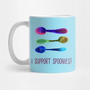 I Support Spoonies! Mug